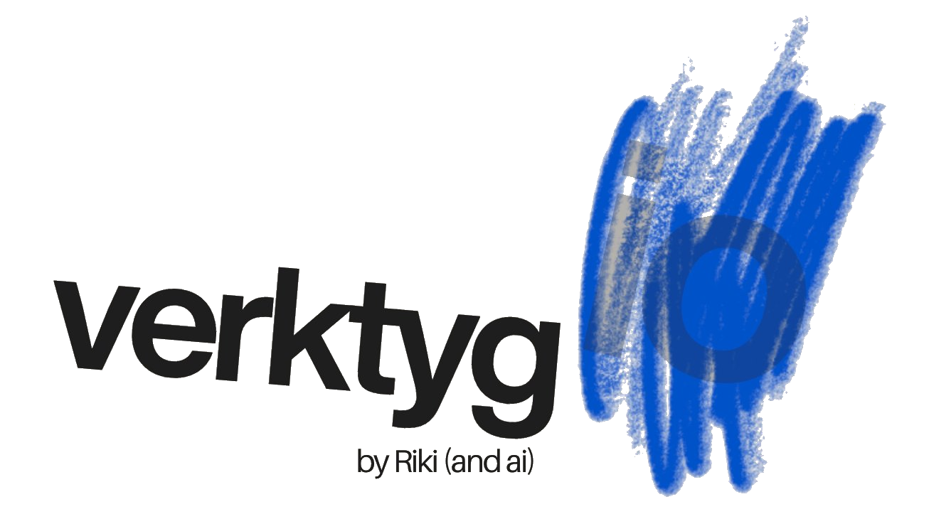 verktyg — by Riki (and ai)